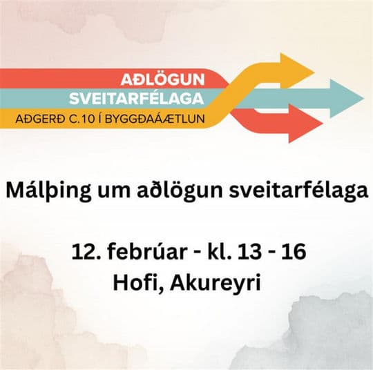 missing alt text for Málþing í Hofi: Aðlögun sveitarfélaga að áhrifum loftslagsbreytinga